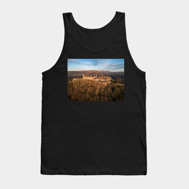 Stirling Castle Ariel View Tank Top by TMcG72